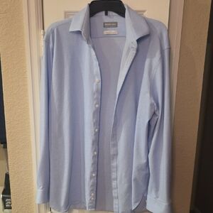 Michael Kors Soft Blue Long Sleeve Shirt